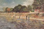 Vincent Van Gogh The Banks of the Seine (nn04) oil painting artist